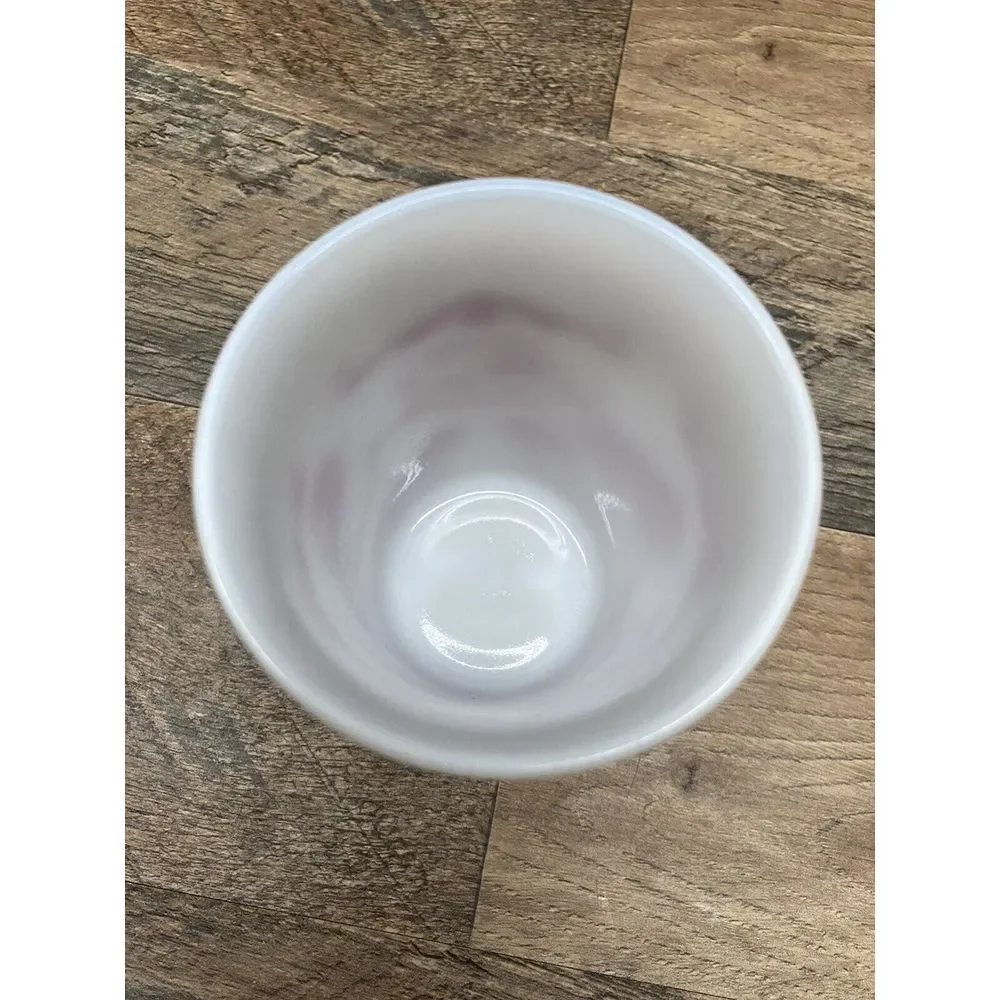Vintage Hazel Atlas Circus Animals Juice Glass, White‎ Red Milk Glass
